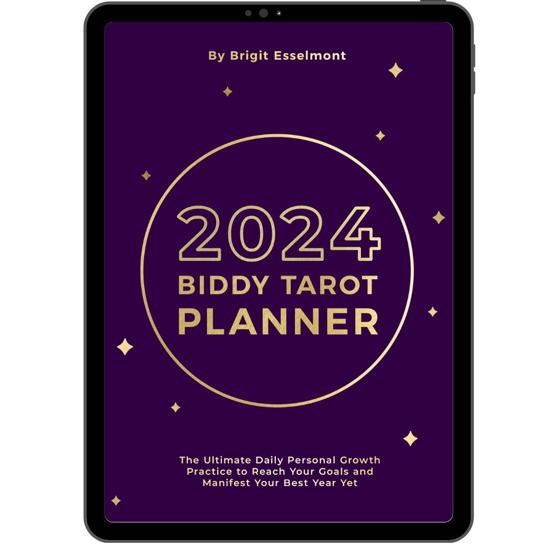 Biddy Tarot  The #1 Online Tarot Education Source on Instagram: The 2024  Biddy Tarot Planner is here, and it's filled with so much Tarot goodness!  🎴 Daily Card Pulls ✨ 32